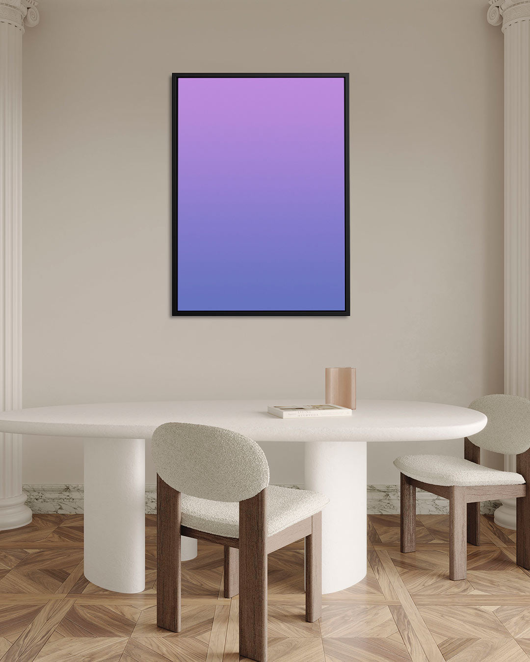 Kleurovergang compositie – alternatieve weergave van het kunstwerk