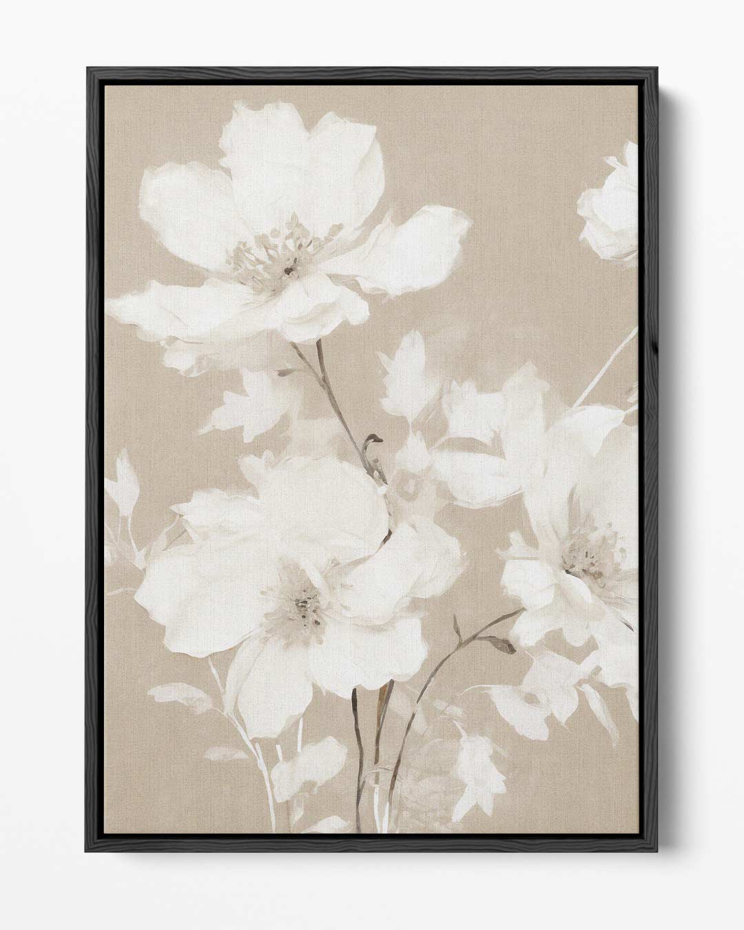 Zachte Bloemen Droom – portret kunstwerk als wanddecoratie