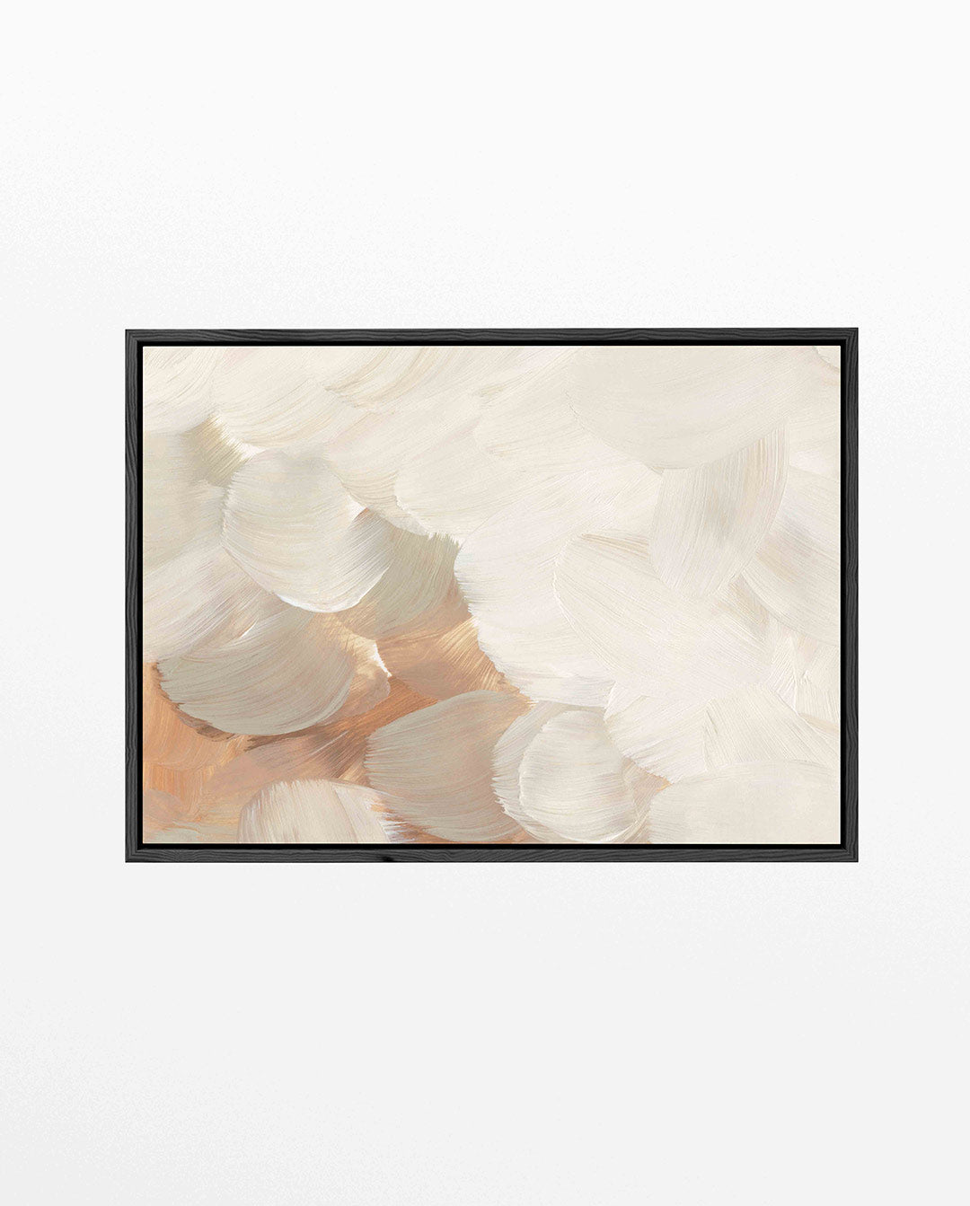 Zachte penseelstreken – Serene – liggend wanddecoratie kunstwerk