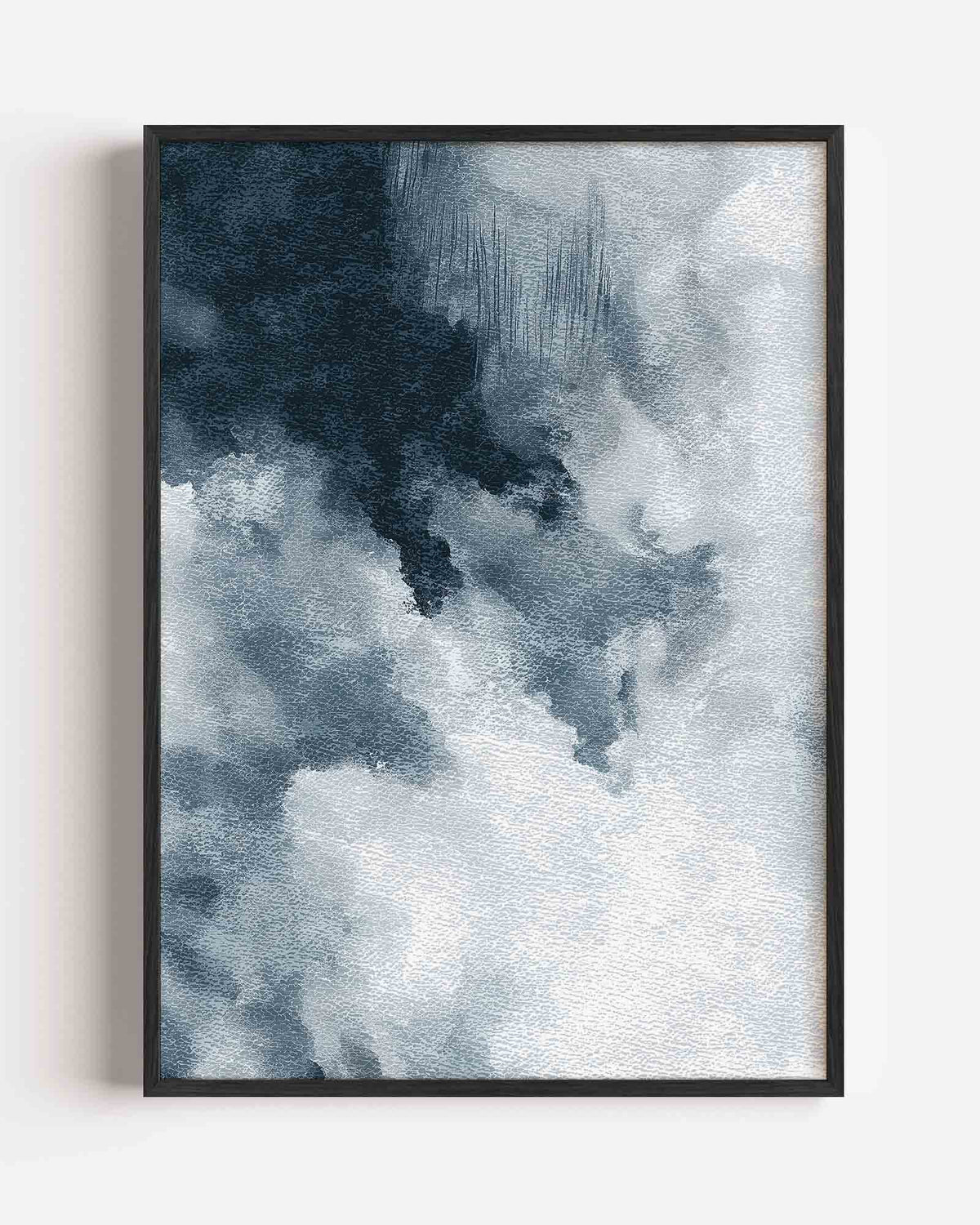 Abstracte wolken – abstracte portret poster als wanddecoratie