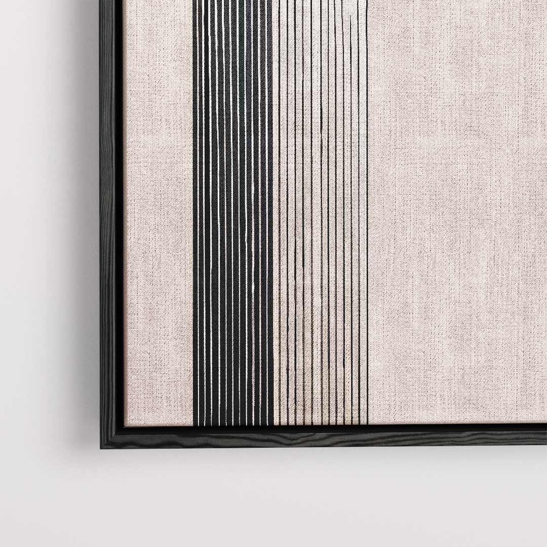 Abstracte Booglijn – dibond kunstwerk als wanddecoratie