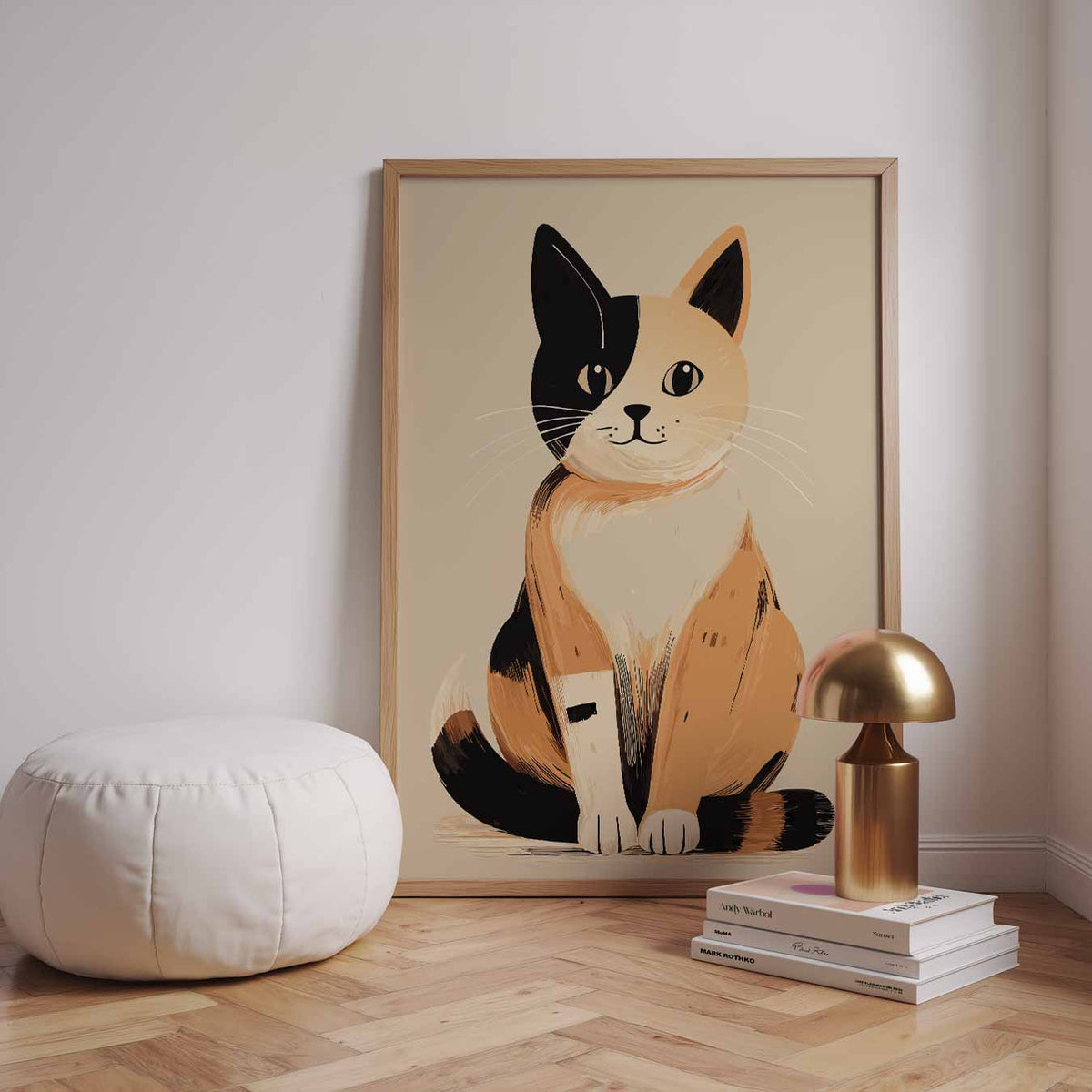 Charmante Kattenposter – dieren poster in staand formaat