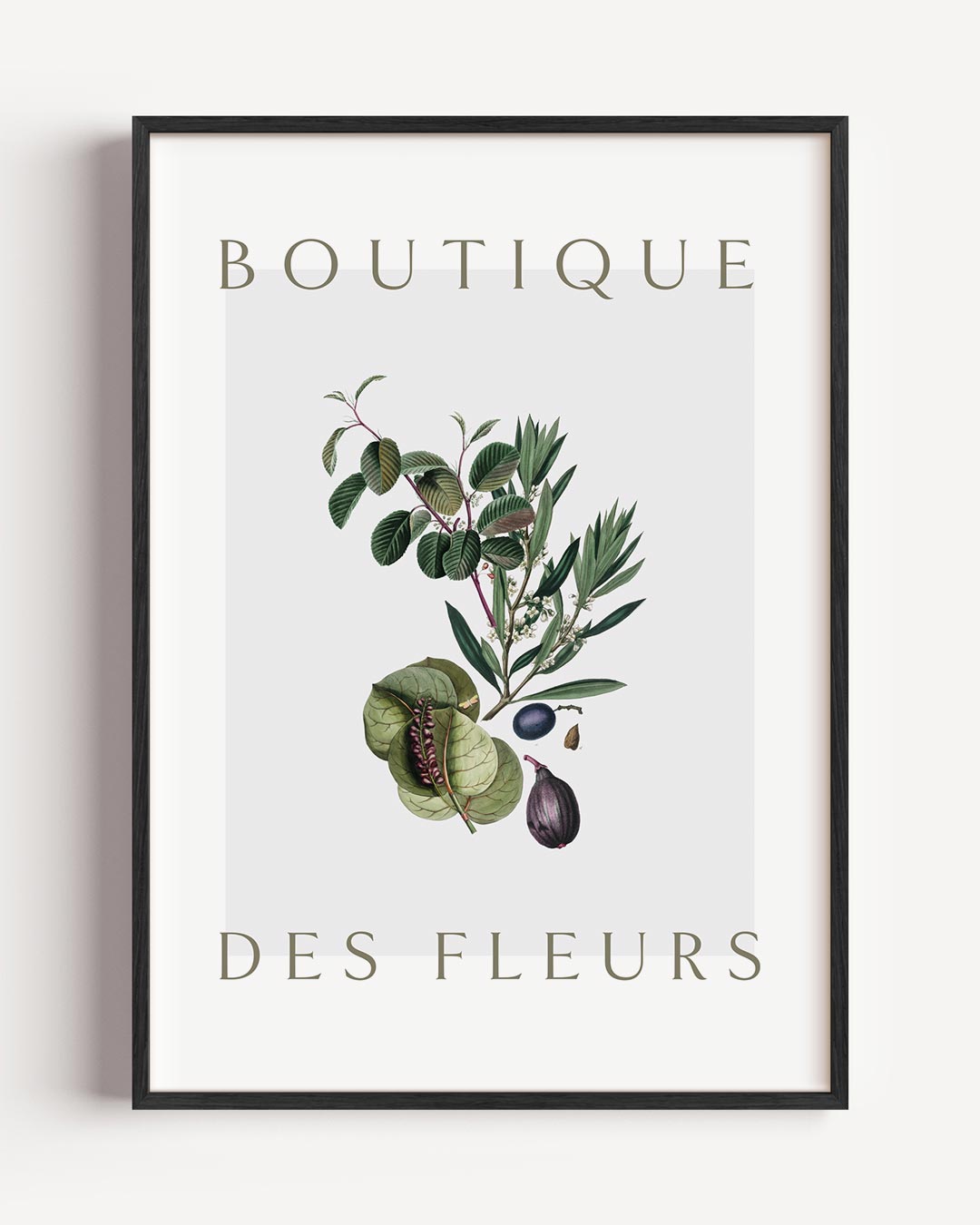 Botanische Elegantie – botanische portret poster als wanddecoratie