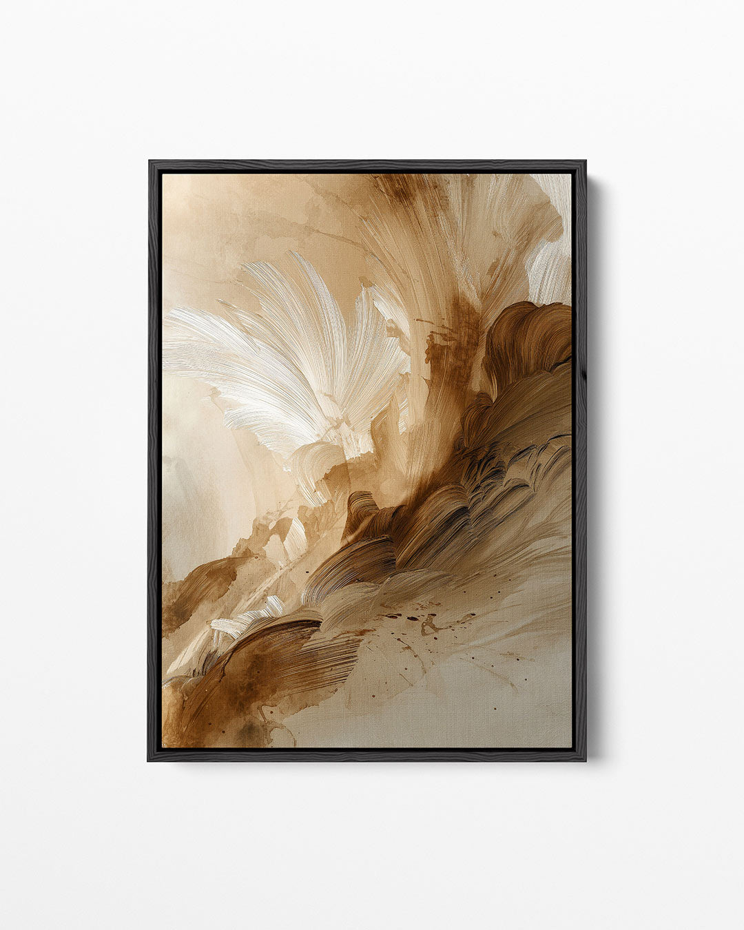 Organische vormen – staand wanddecoratie kunstwerk