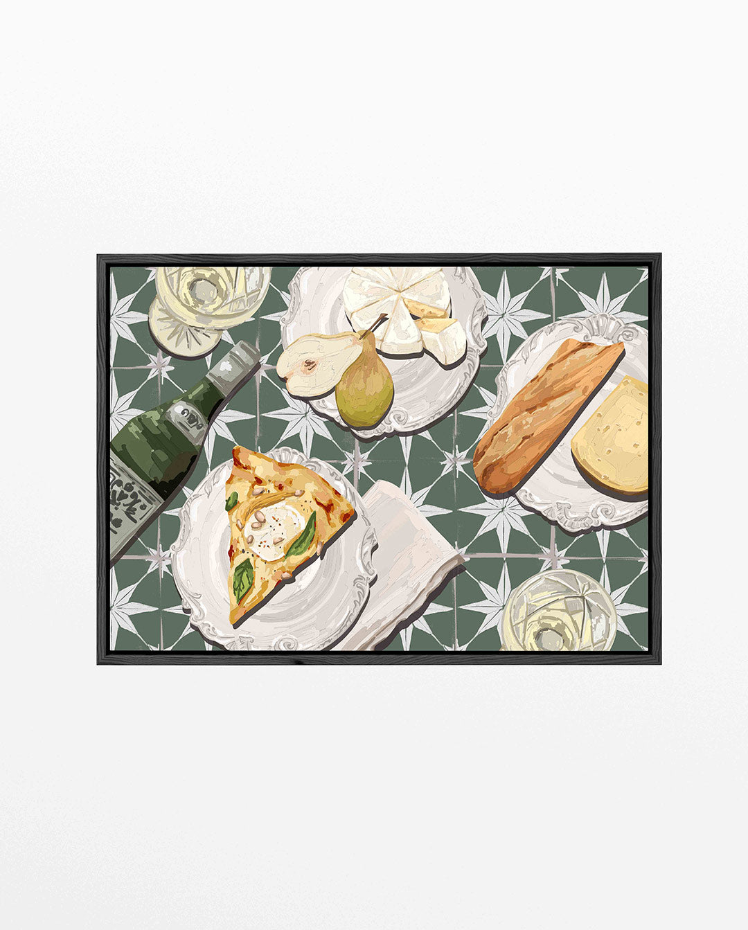 Eettafel compositie – Tafel – liggend keuken kunstwerk