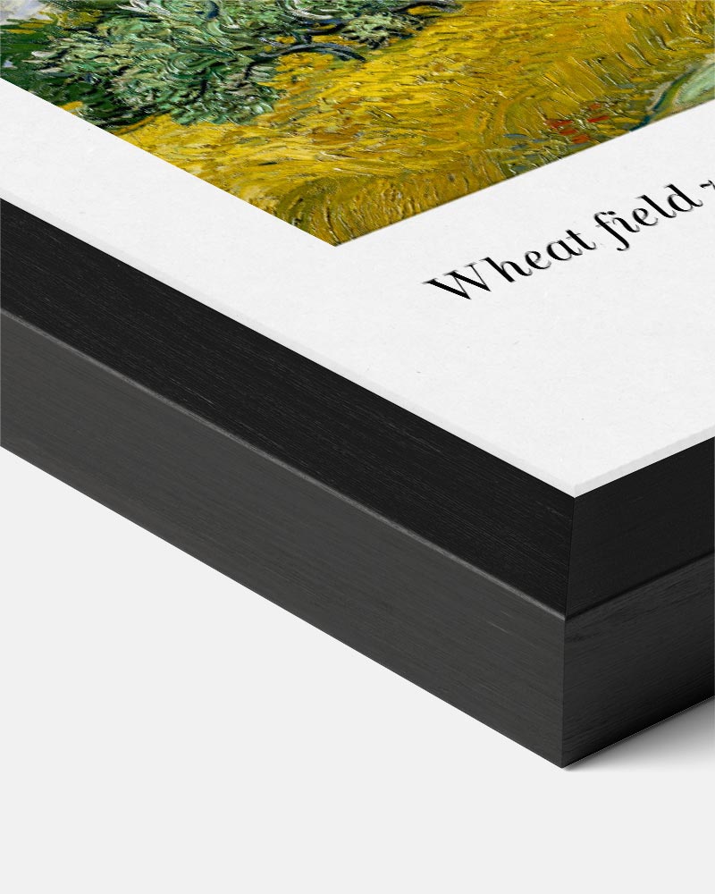 Van Gogh Landschap – abstracte poster als moderne staande wanddecoratie