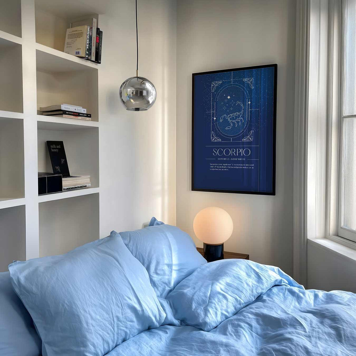 Abstracte – mindful poster als rustige wanddecoratie