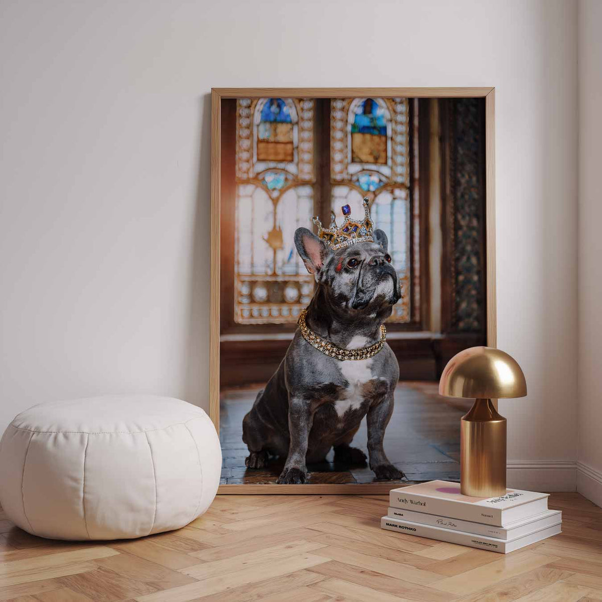 Koninklijke Bulldog – dieren poster in staand formaat