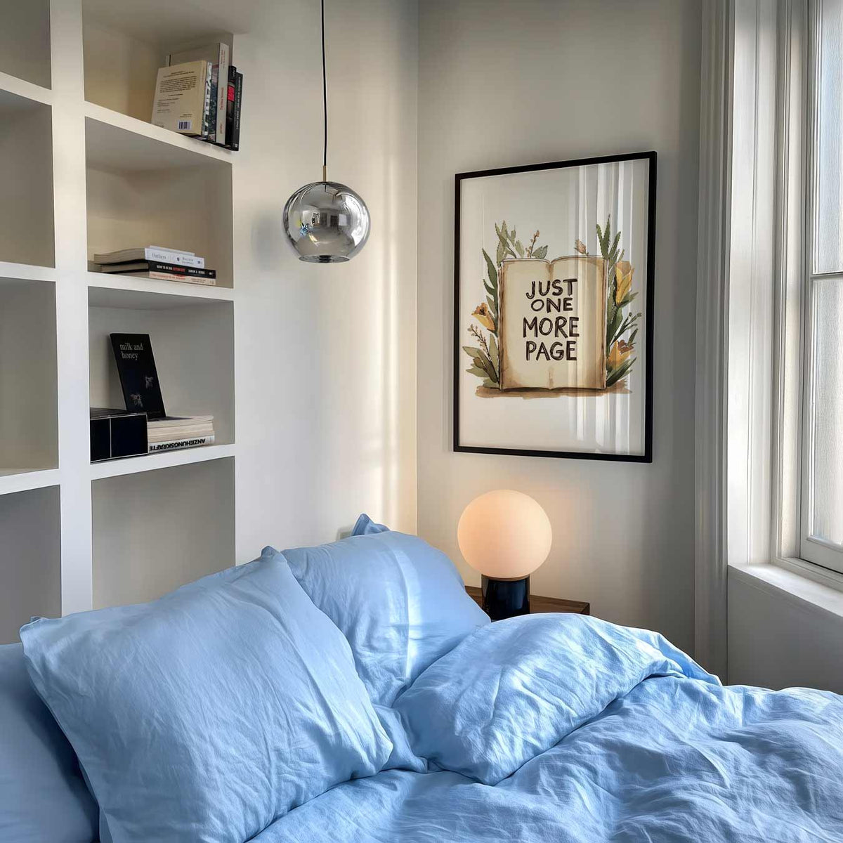Just One More Page – staande muurposter voor de kinderkamer