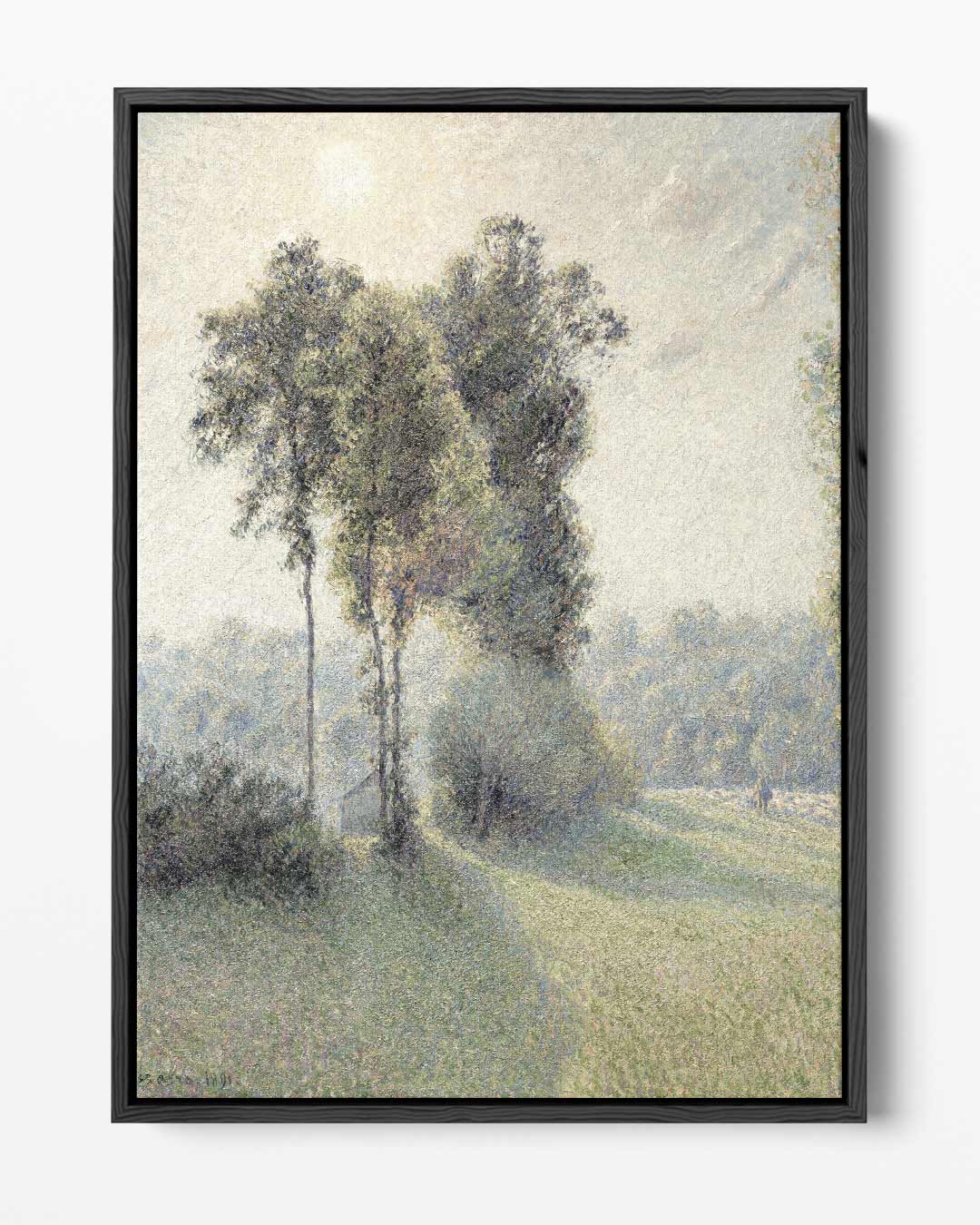 Zonovergoten Landschap – portret kunstwerk als wanddecoratie
