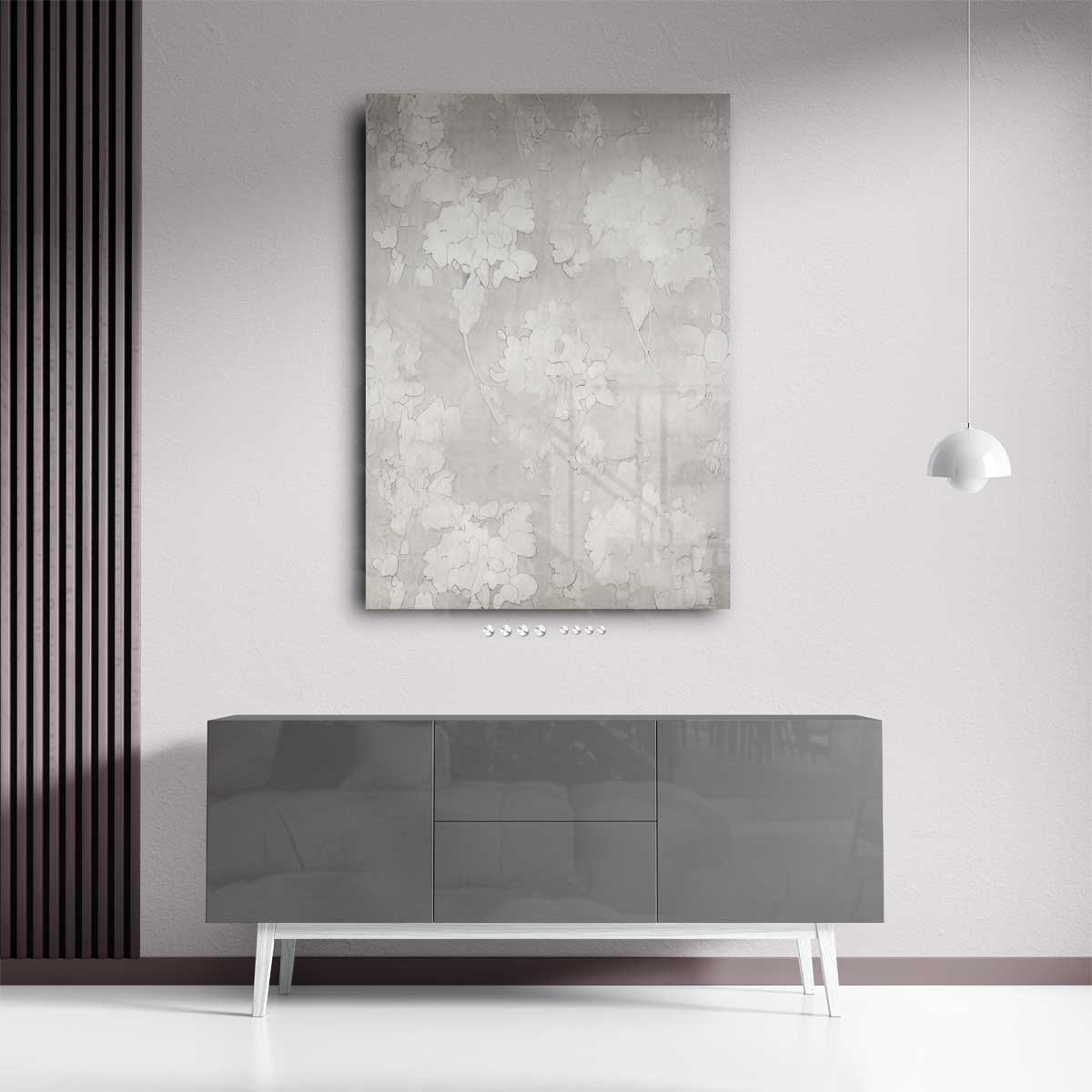 Sereen Bloemenveld – staand kunstwerk voor modern interieur