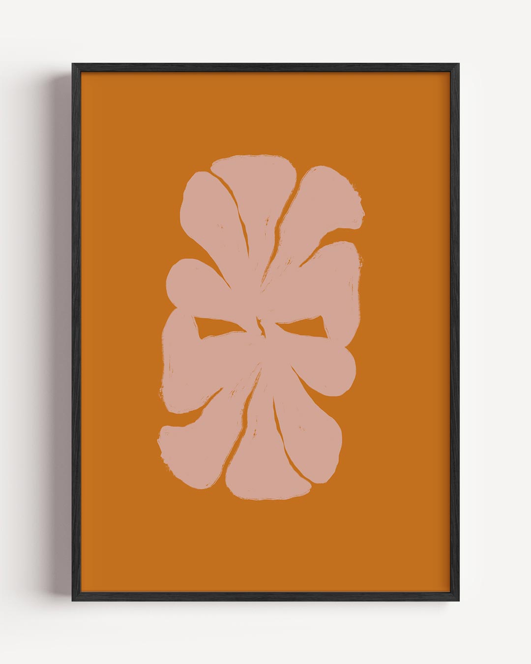 Bloem Abstractie – boheme portret poster als wanddecoratie