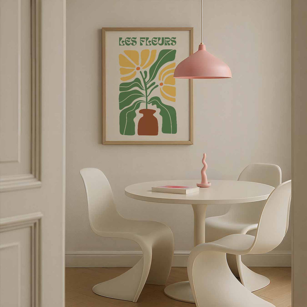 Bloemrijke Vaas – bloemen poster in staand formaat