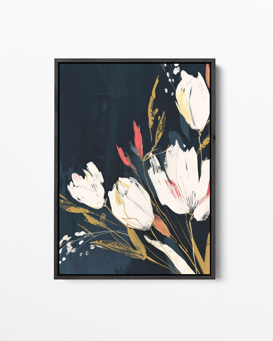 Bloemrijke compositie – staand wanddecoratie kunstwerk