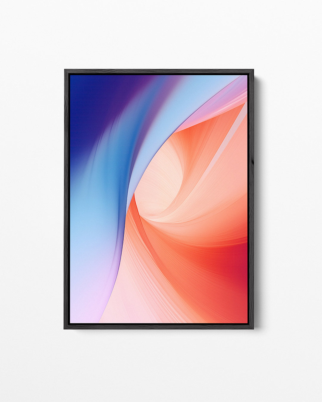 Vloeiende kleuren – Werk – staand wanddecoratie kunstwerk