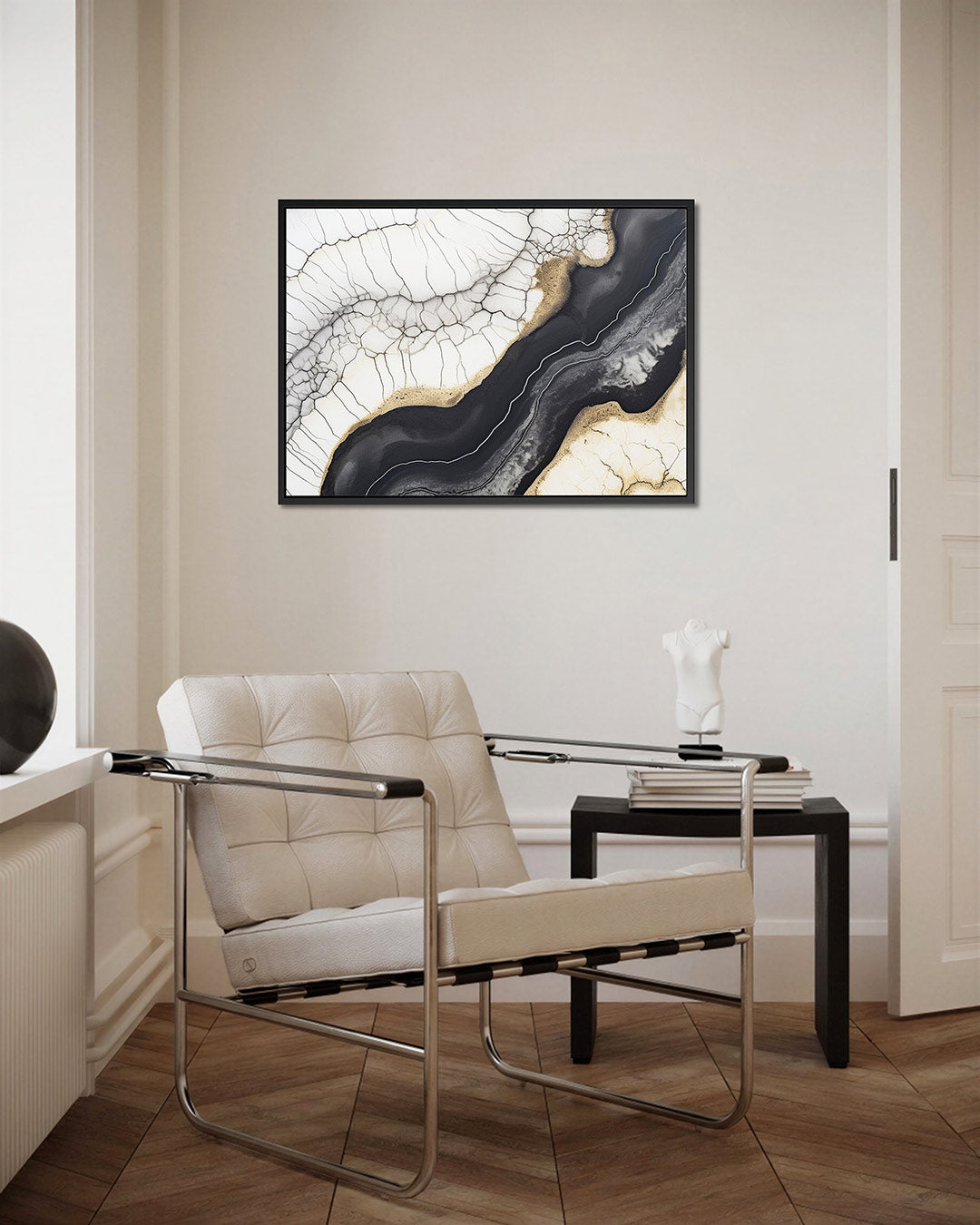 Organische lijnen – Lijnen – kunstwerk op canvas, dibond of plexiglas