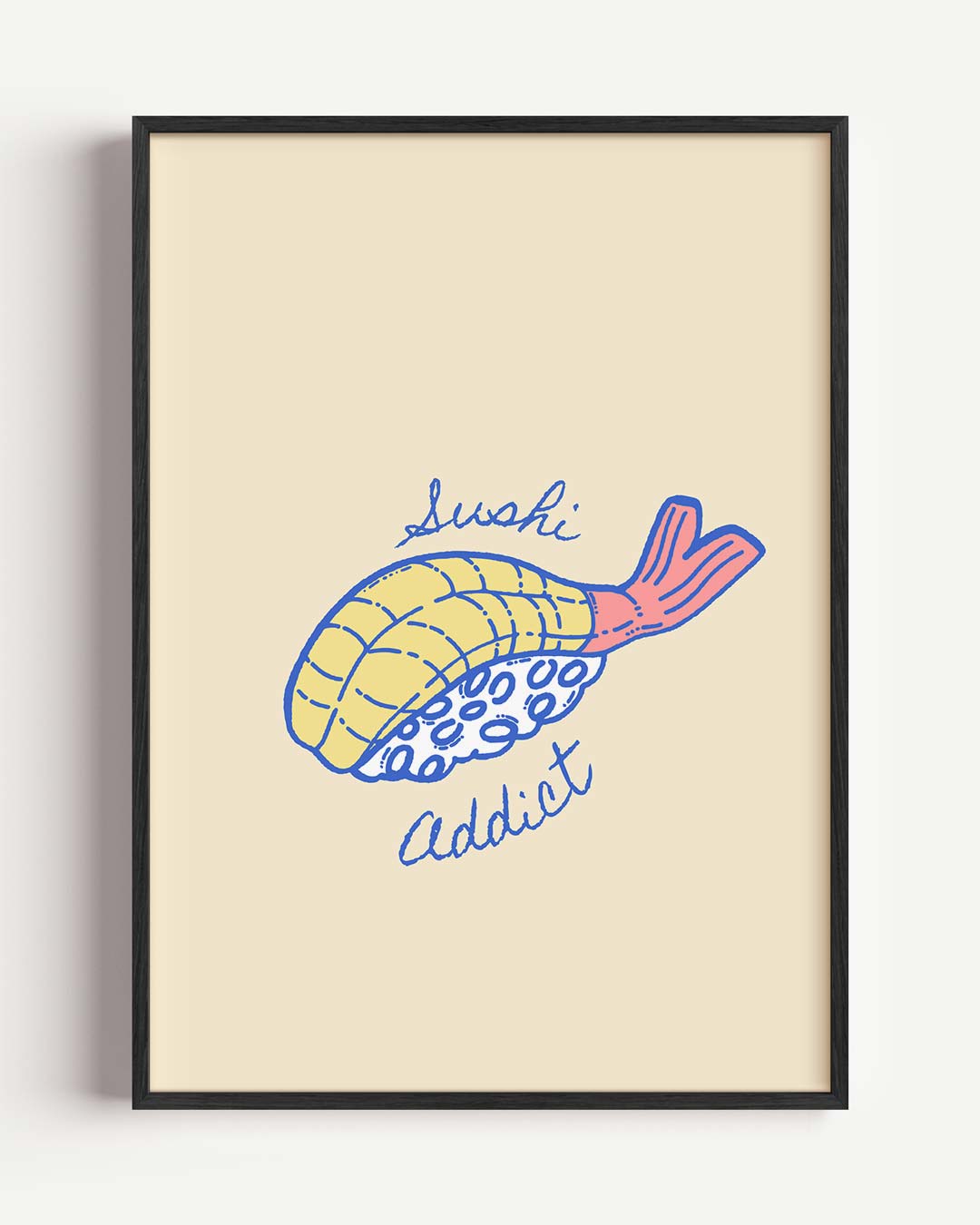 Sushi Addict – keuken portret poster als wanddecoratie