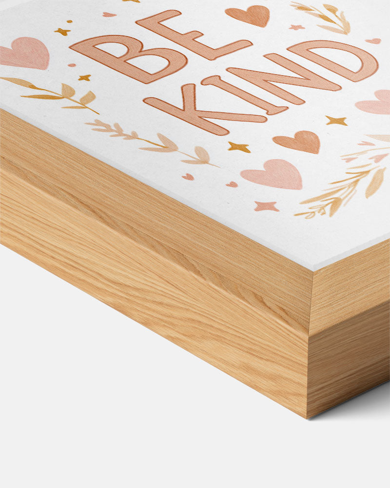 Be Kind – kids poster als vrolijke staande wanddecoratie