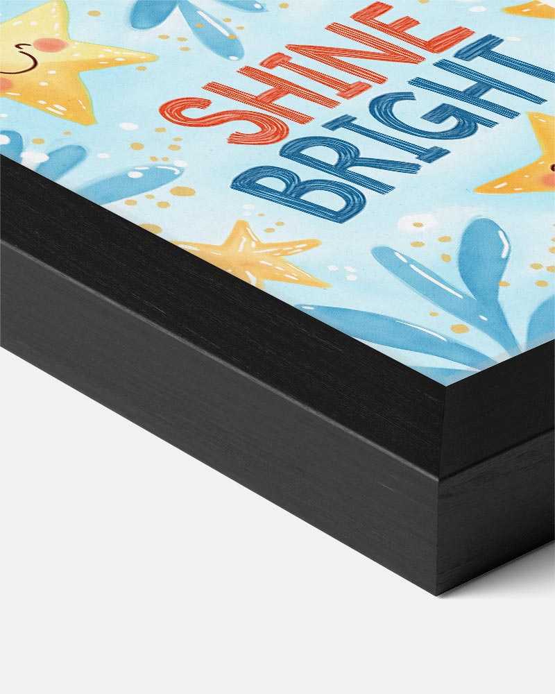 Shine Bright Sterrenposter – kids portret poster, afbeelding 7