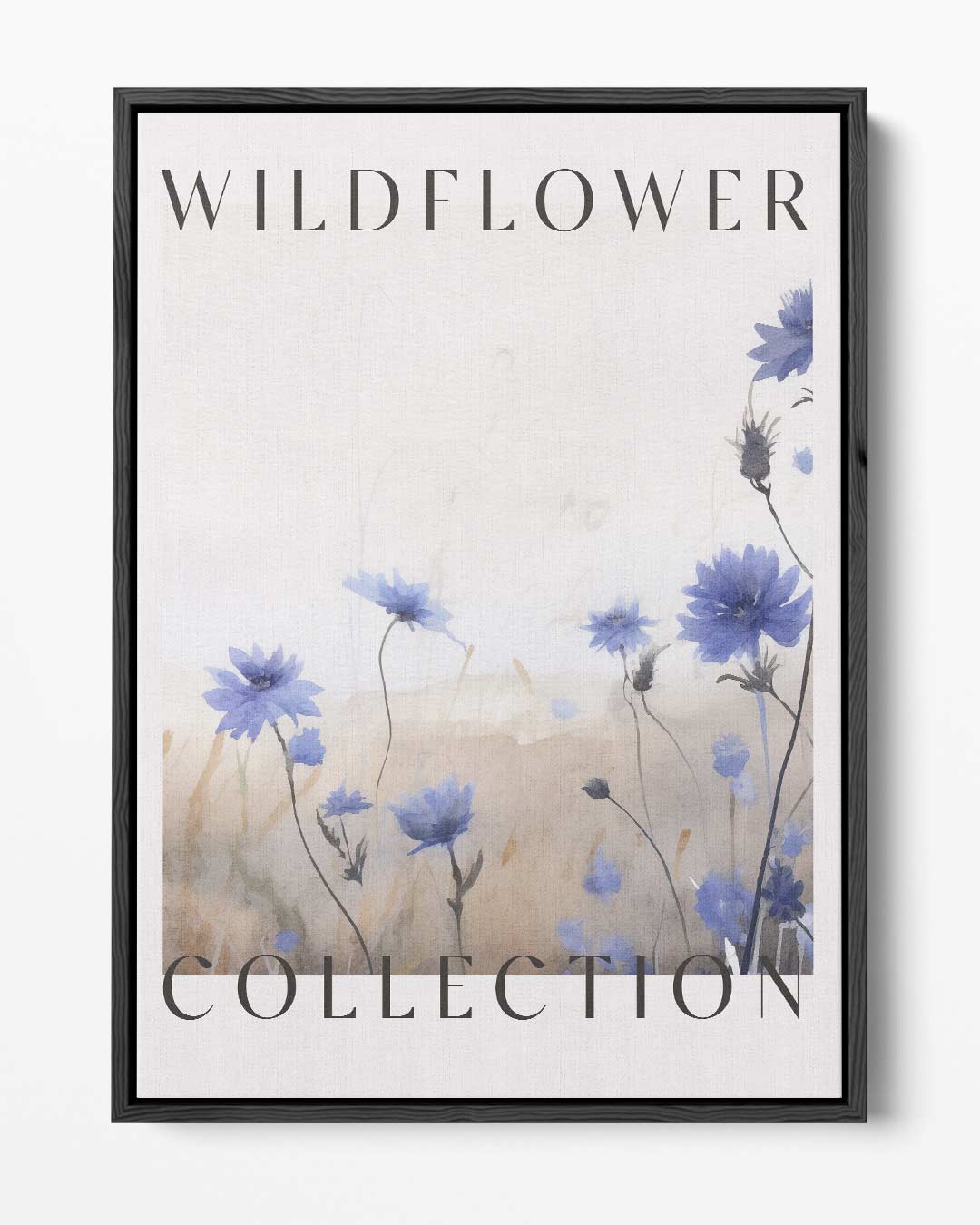 Wildflower Droomland – portret kunstwerk als wanddecoratie