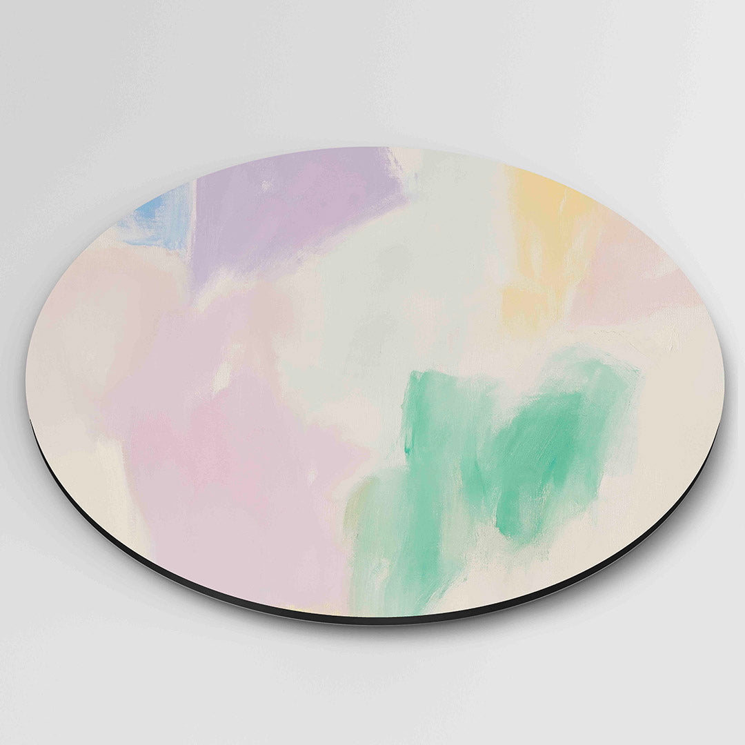 Abstracte – moderne ronde wanddecoratie van WallArtistic