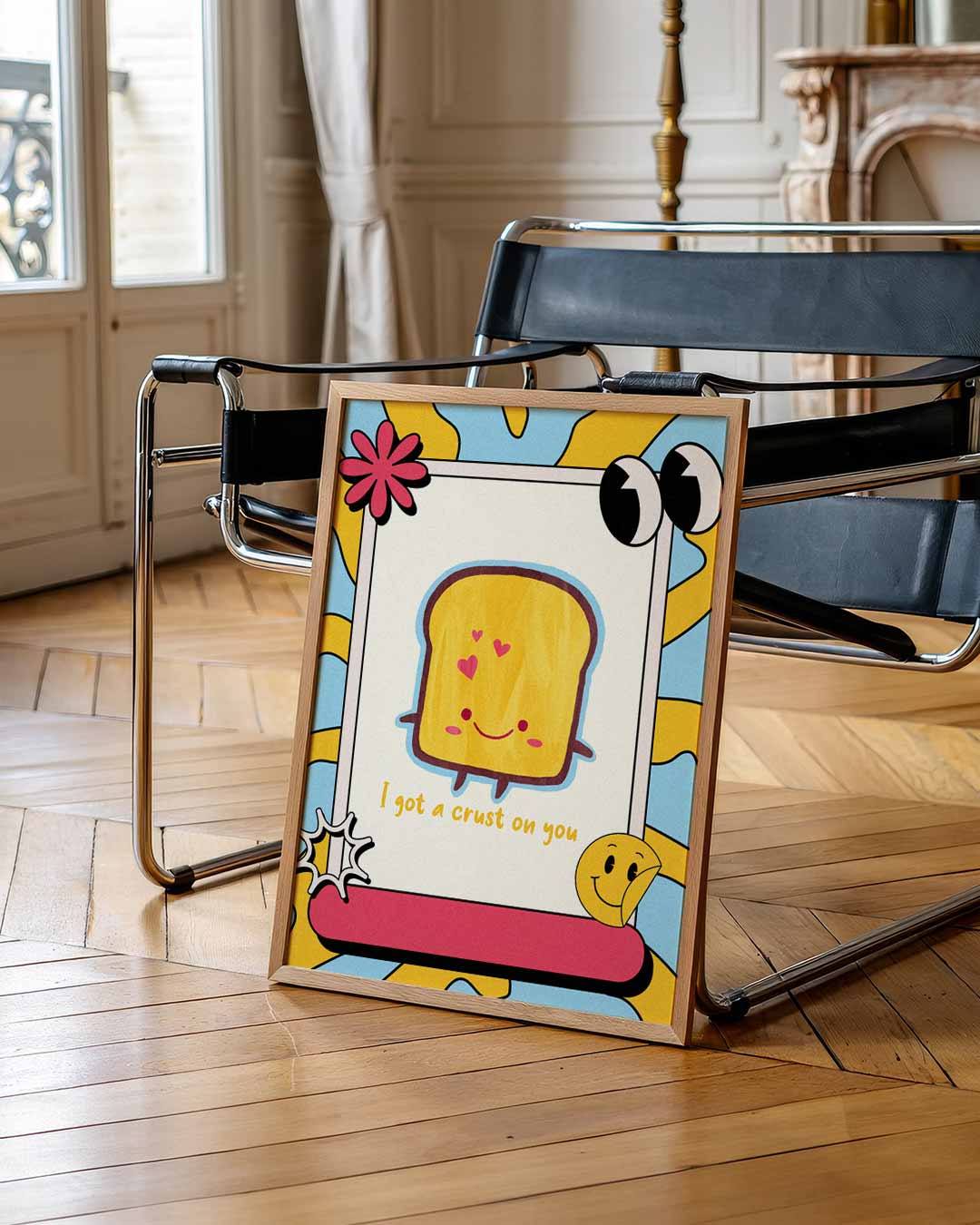 Schattige Toast – zomer portret poster, afbeelding 7