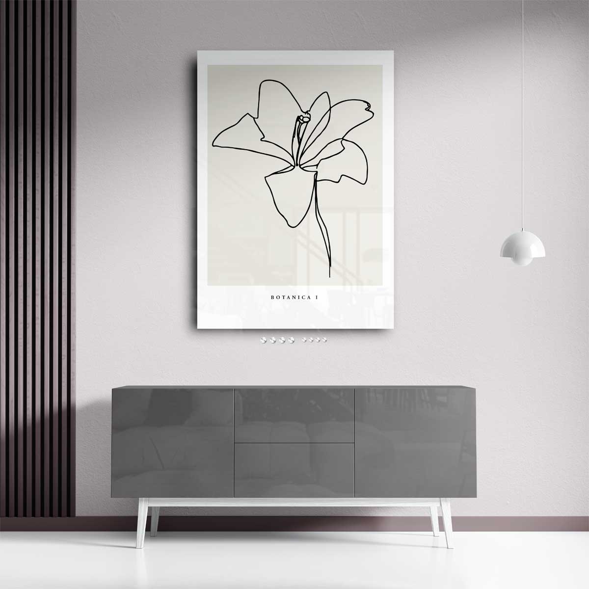 Botanica I – staand kunstwerk voor modern interieur