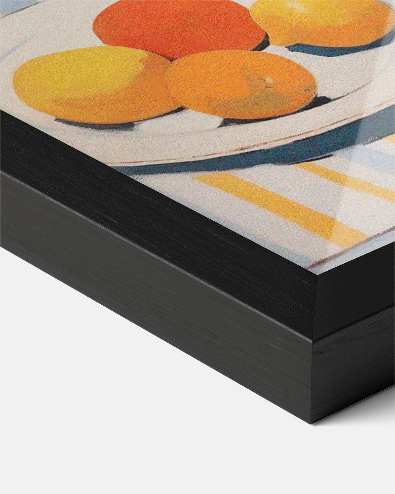 Stijlvolle Retro Fruitposter – staande muurposter voor keuken of eethoek