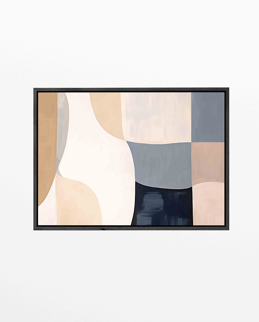 Organische vormen compositie – Harmonie – liggend abstract kunstwerk