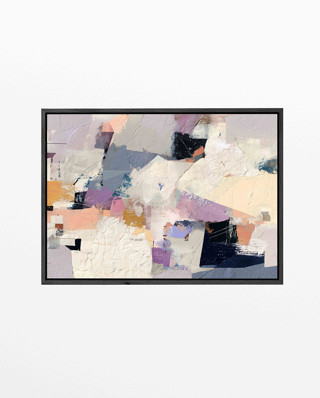 Dynamische vormen – liggend wanddecoratie kunstwerk