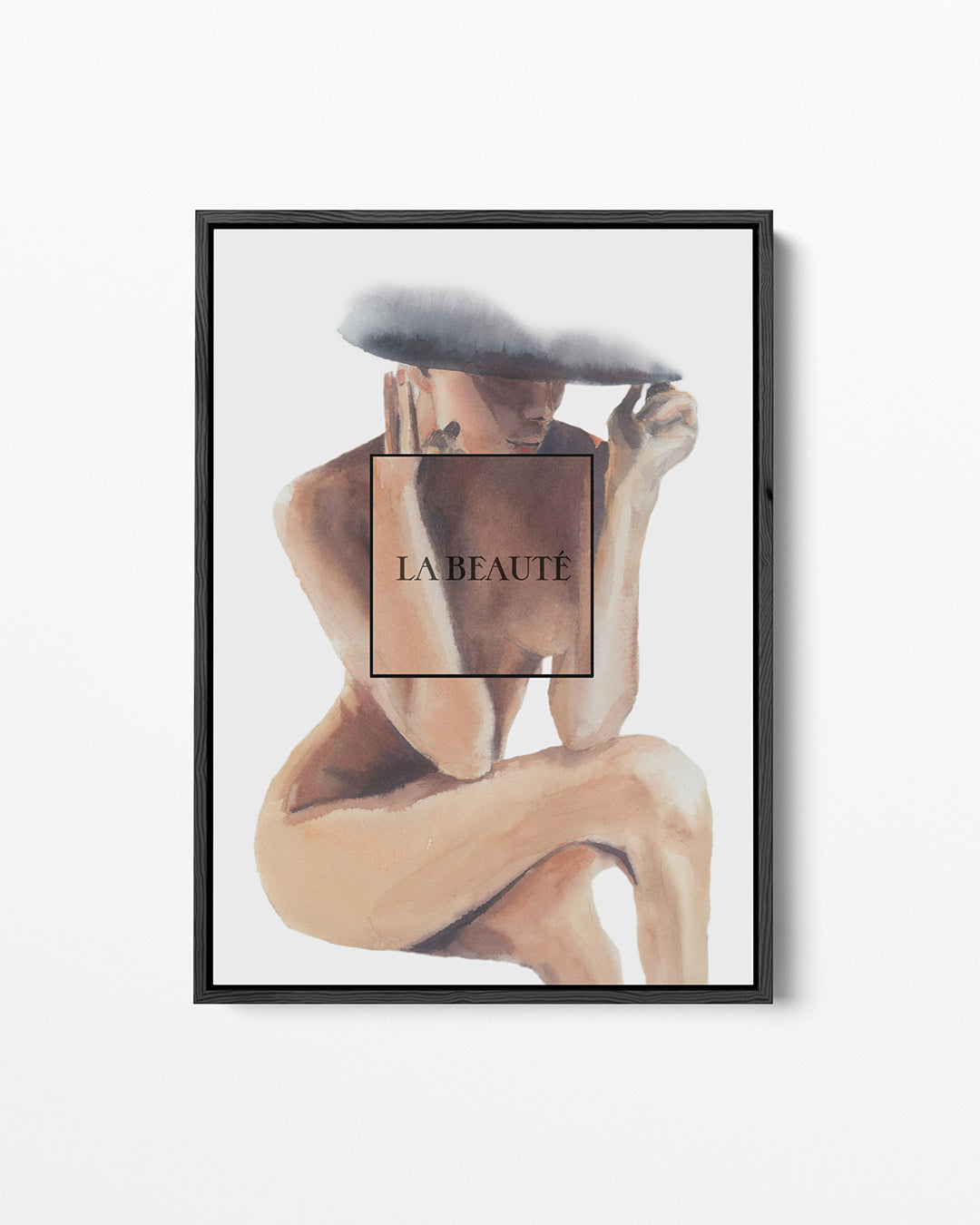 Vrouwelijke vorm – staand wanddecoratie kunstwerk