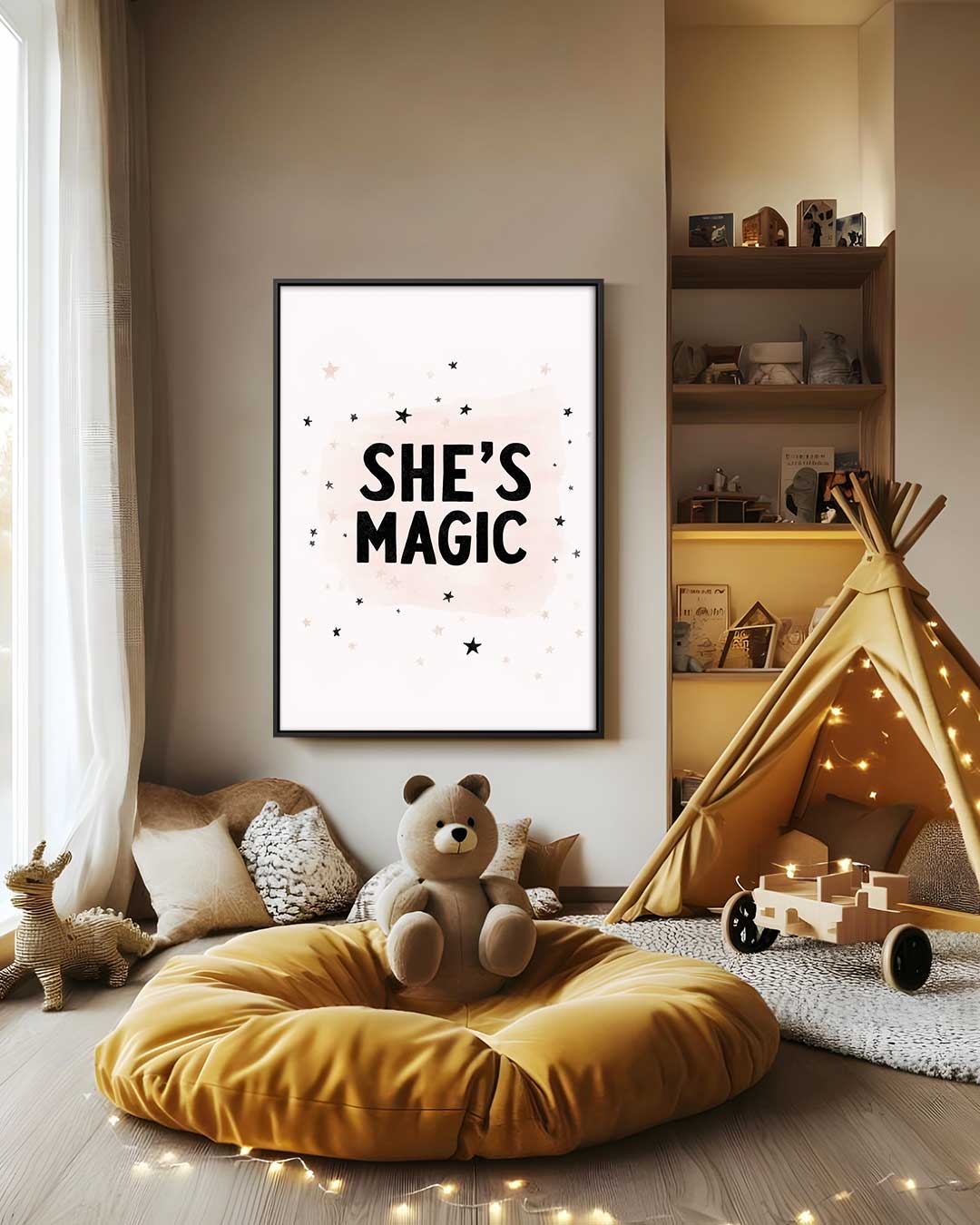 She’s Magic Poster – staand kunstwerk voor modern interieur