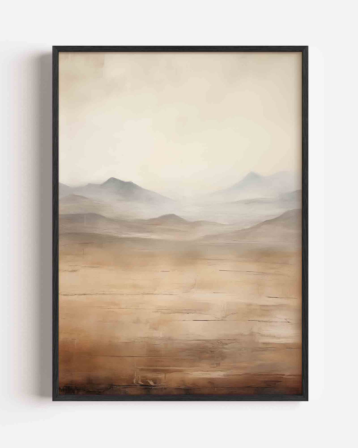 Landschap met bergen – natuur portret poster als wanddecoratie
