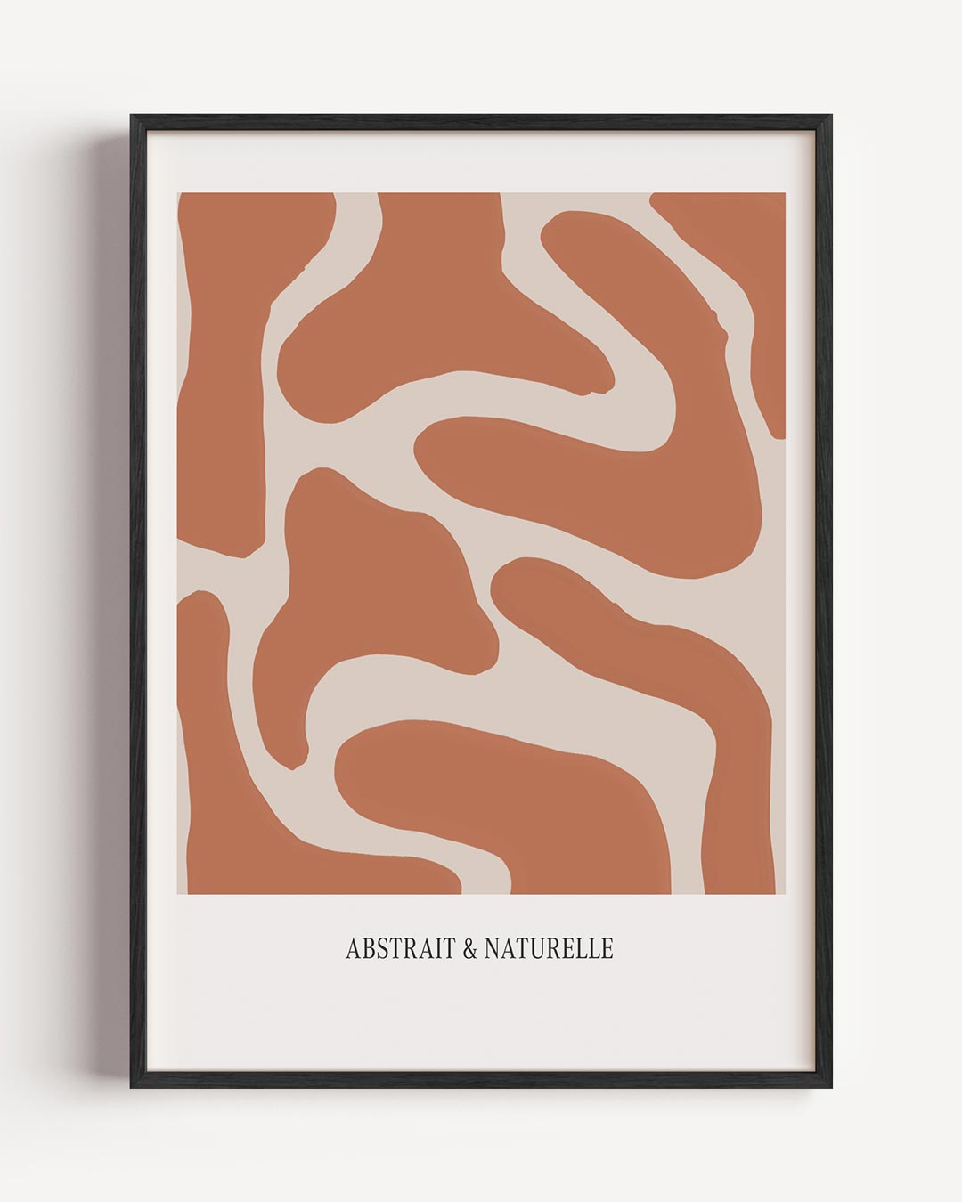 Abstracte Natuurlijke Flow – keuken portret poster als wanddecoratie