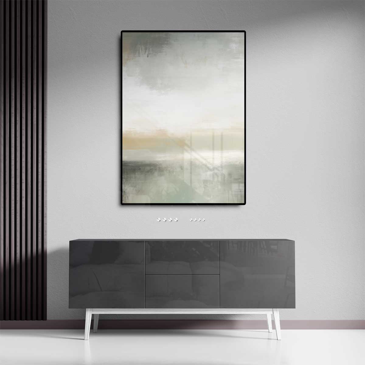 Rustgevende Horizon – staande wandkunst voor woonkamer of interieur