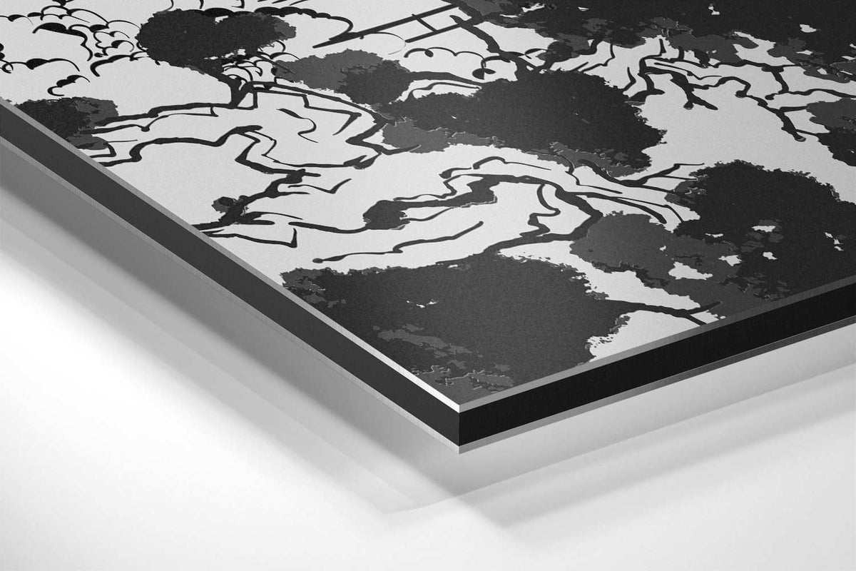 Traditionele Oosterse Pagodes – canvas kunstwerk als wanddecoratie