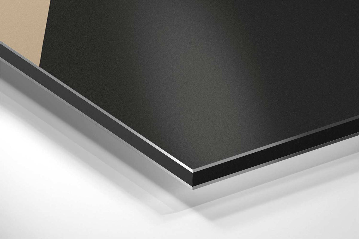Gedurfde Abstracte Compositie – canvas kunstwerk als wanddecoratie