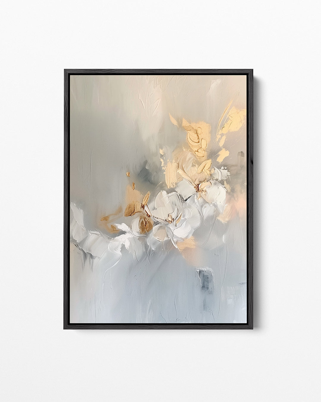 Organische bloemenvormen – staand wanddecoratie kunstwerk