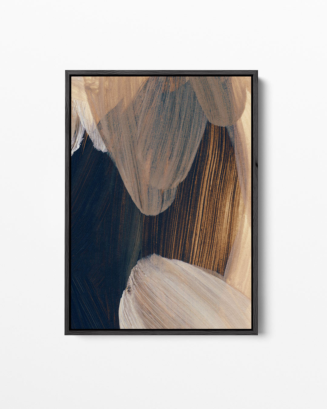 Organische borstels – staand wanddecoratie kunstwerk