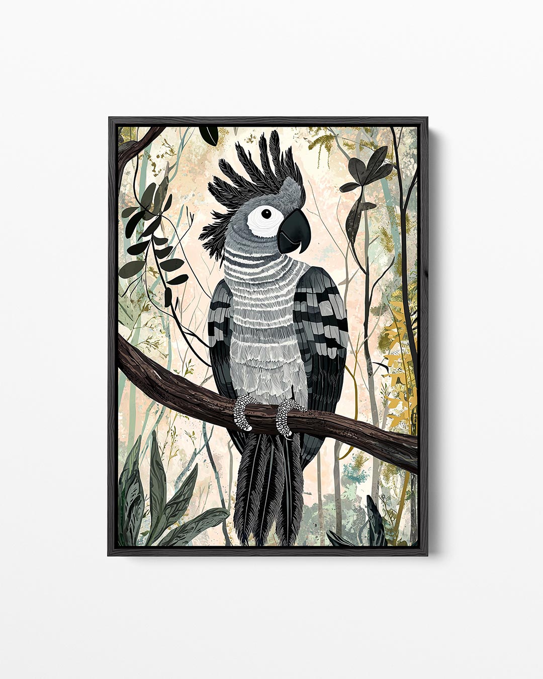 Vogels in de natuur – staand wanddecoratie kunstwerk