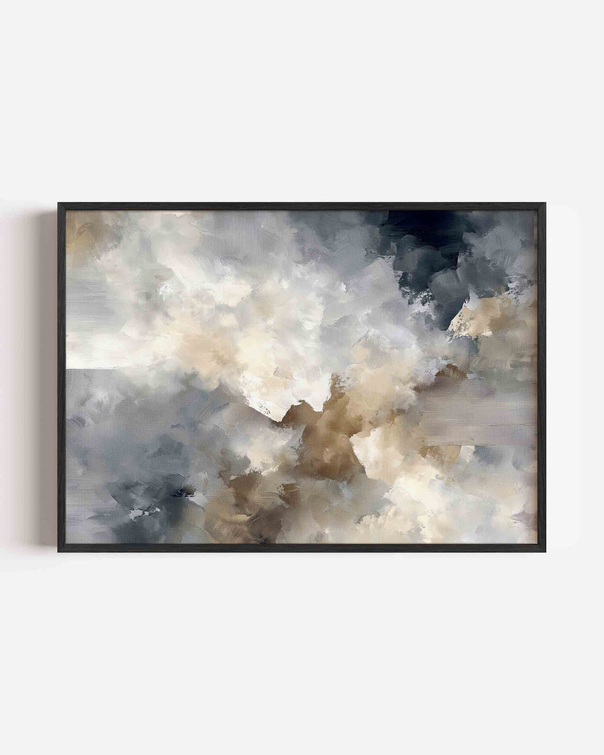 Abstracte wolken – abstracte landscape poster als wanddecoratie