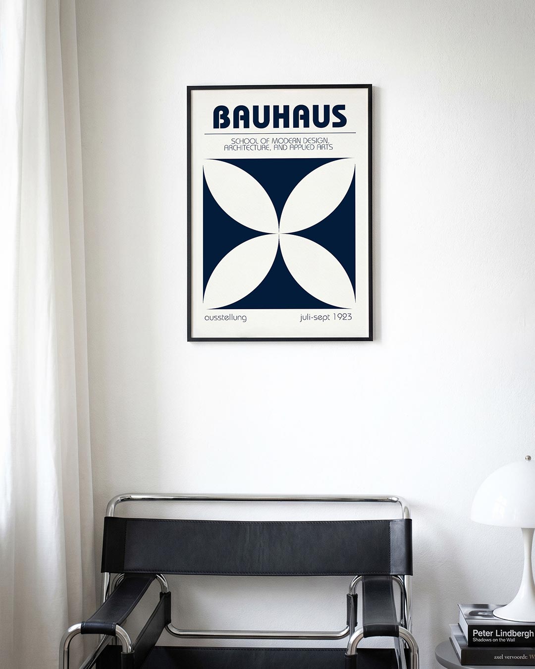 Vorm en balans – moderne Bauhaus wandkunst als poster
