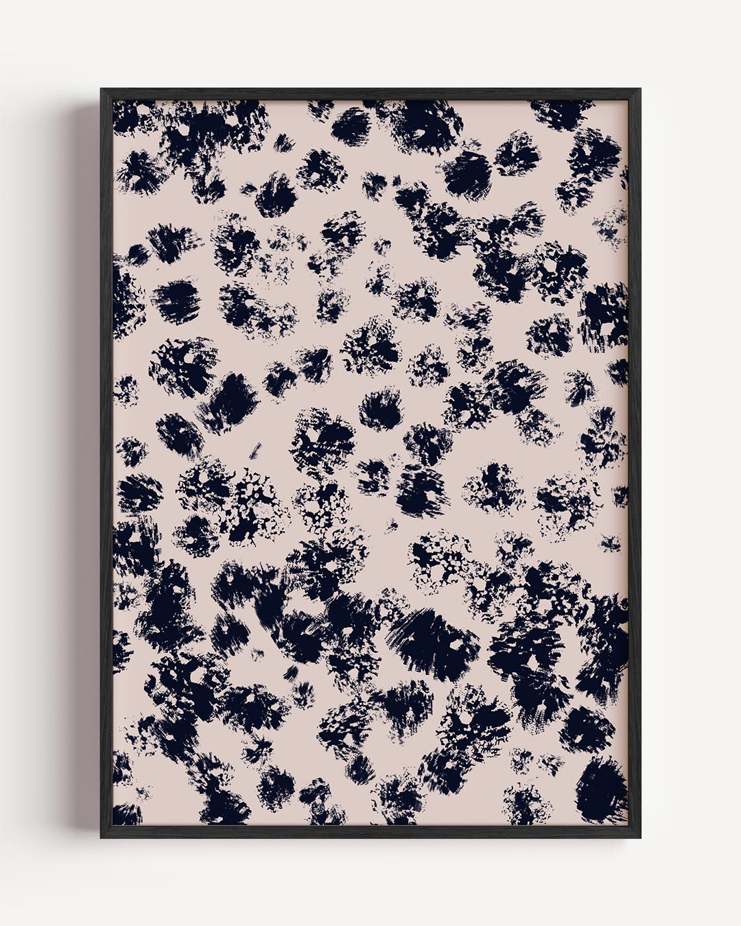 Abstracte Bloemenpracht – moderne portret poster als wanddecoratie