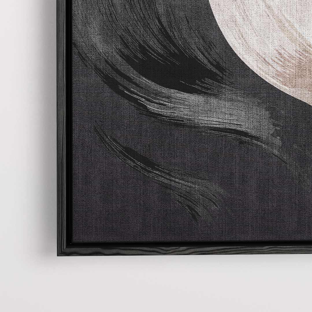 Abstracte Stroming – dibond kunstwerk als wanddecoratie
