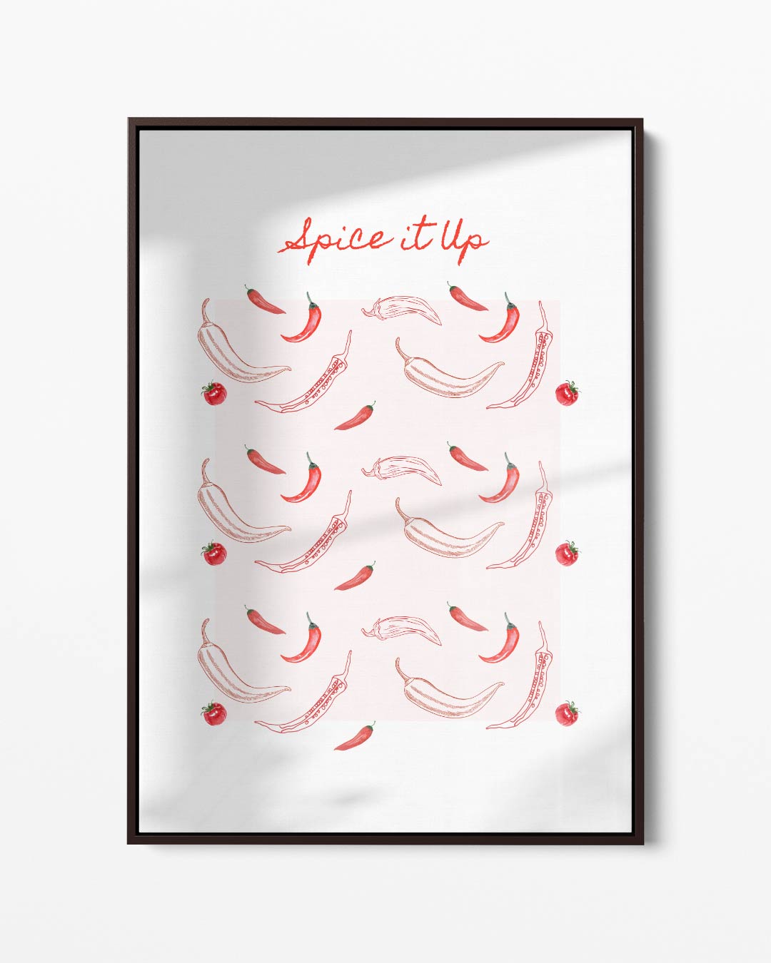 Spice it Up Wanddecoratie – portret kunstwerk als wanddecoratie
