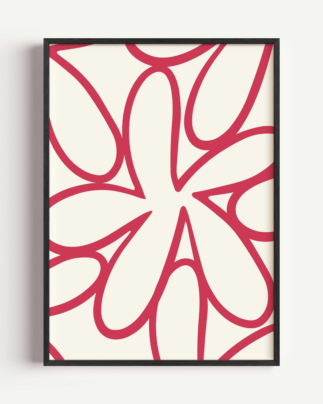 Bloemige Vibes – bloemen portret poster als wanddecoratie