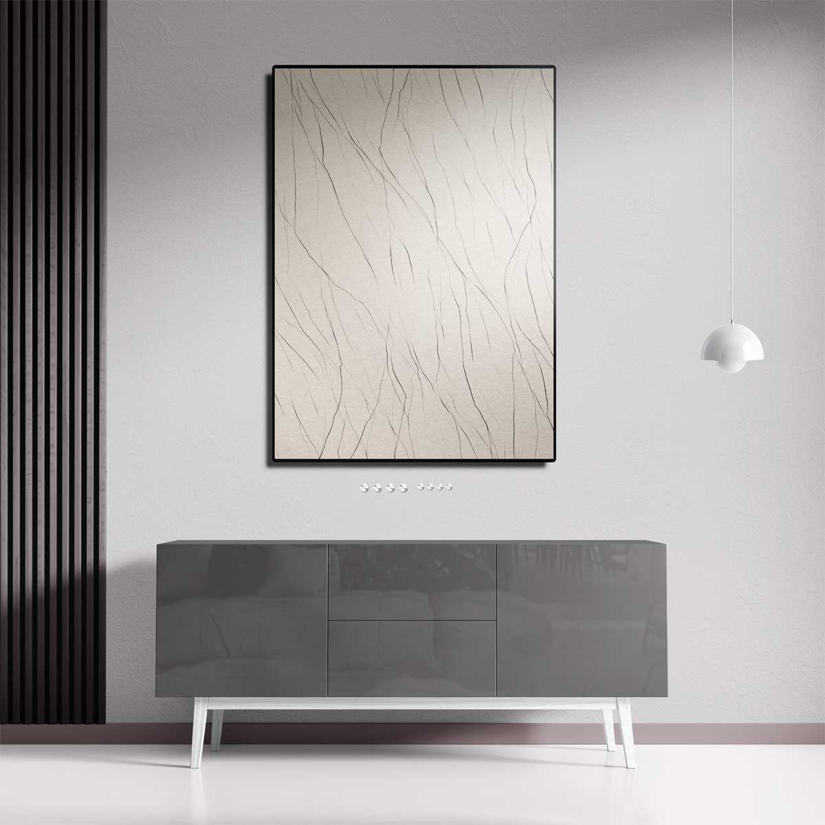 Natuurlijke Lijnen – dibond kunstwerk als wanddecoratie