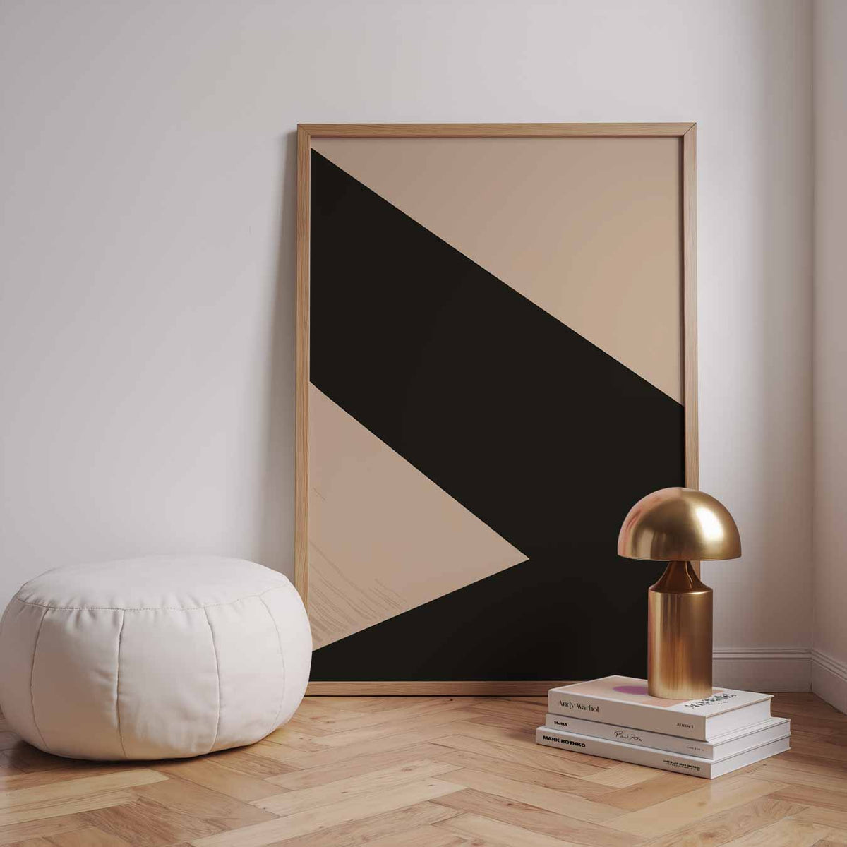 Moderne Stijl Abstract – staande kleurrijke abstracte wanddecoratie van WallArtistic