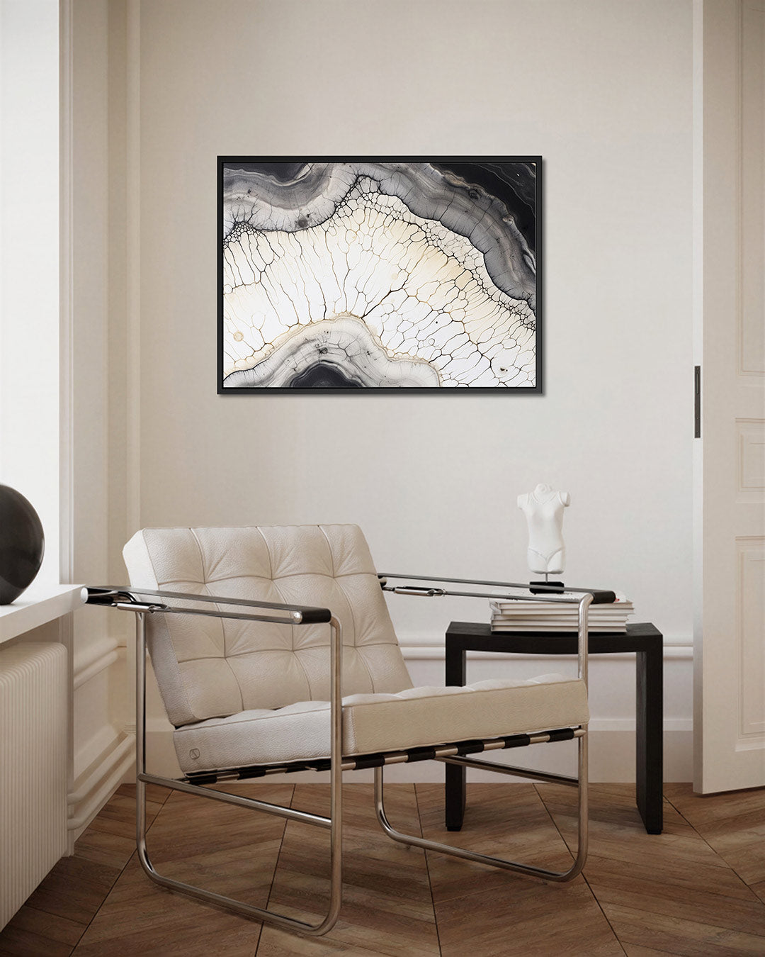 Organische lijnen – Patronen – kunstwerk op canvas, dibond of plexiglas
