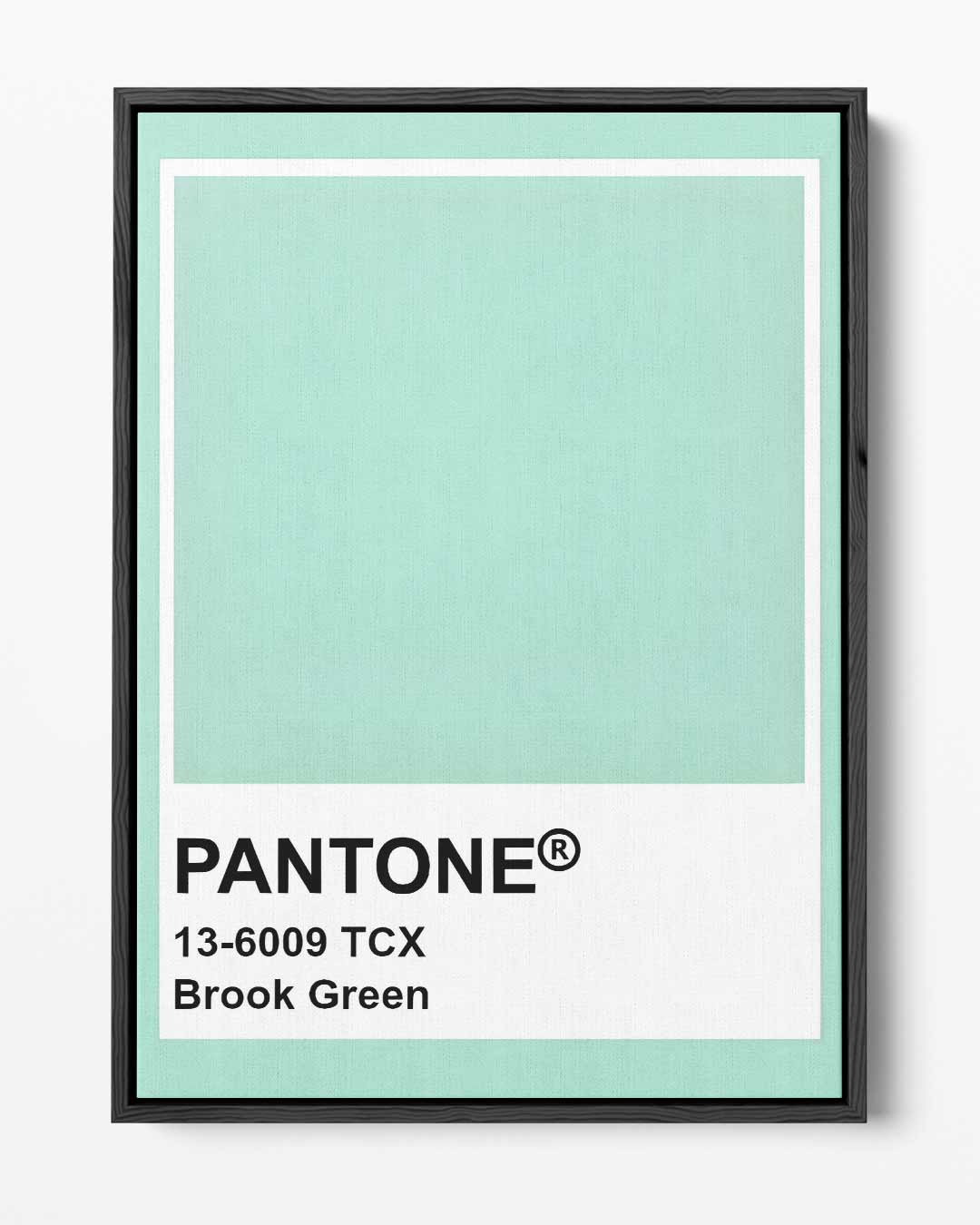 Frisse Bries Groen – portret kunstwerk als wanddecoratie
